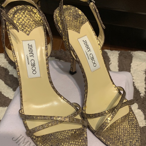 NIB ***Jimmy Choo Python sandals *** - Picture 4 of 8